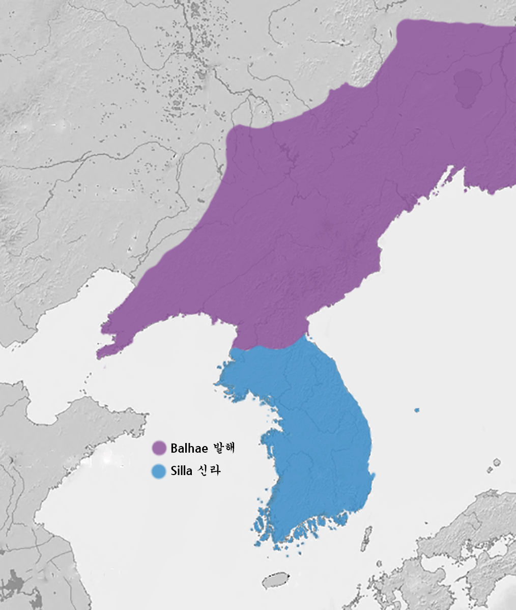 History of Korea-Inter-country Age-830 CE.gif