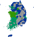 Republic of Korea local election 1995 results map.png