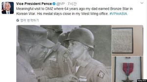 마이크 펜스 아버지는 한국전 참전, 폭찹힐 전투의 무공으로 동성 무공훈장을 받음.jpg